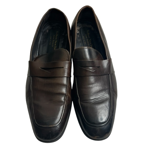 to boot new york Other - To Boot New York Brown leather Loafer size 10